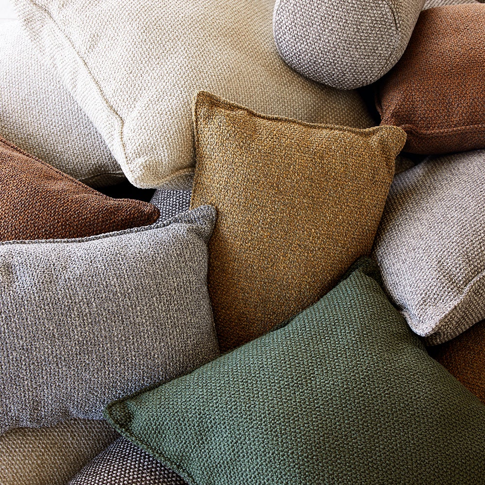 Rise decorative cushion 50x50-Turmeric yellow Rise