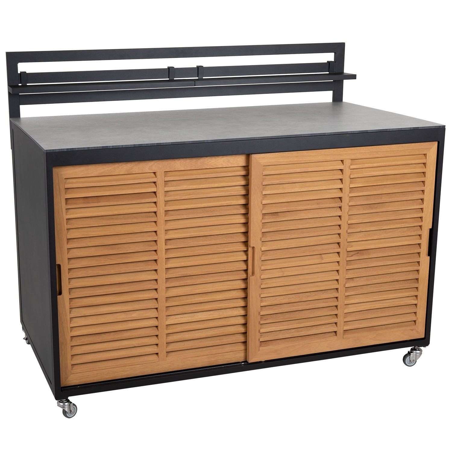 Fornax kitchen unit large black/grey