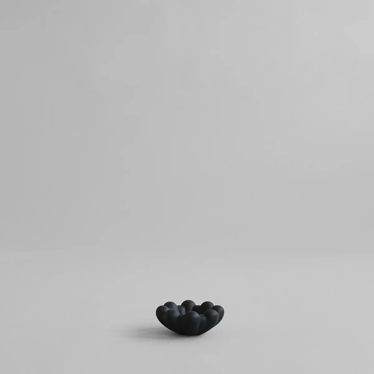 Handmade Decorative Bowl Bloom Black Ø 15,5 cm
