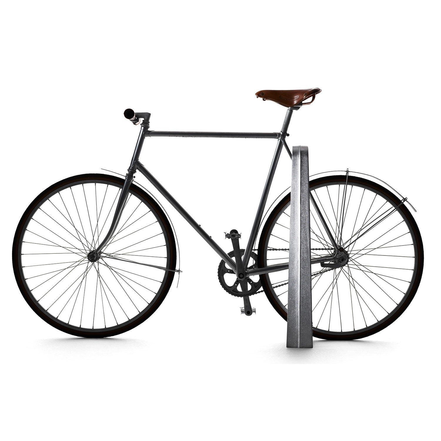 Bicycle bollard arkus black Byarums Bruk