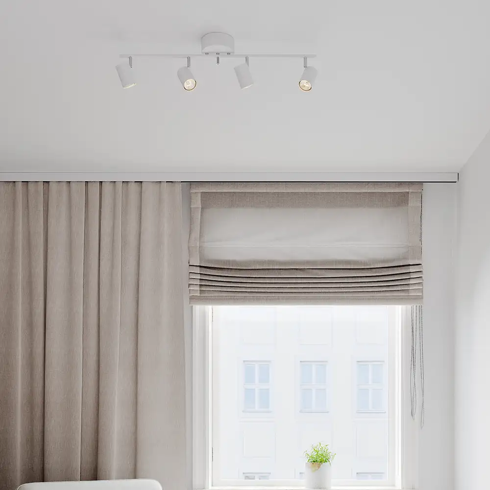 Correct roof rail 4-low White