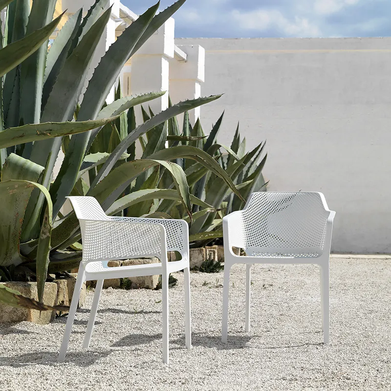 Net armchair Corallo