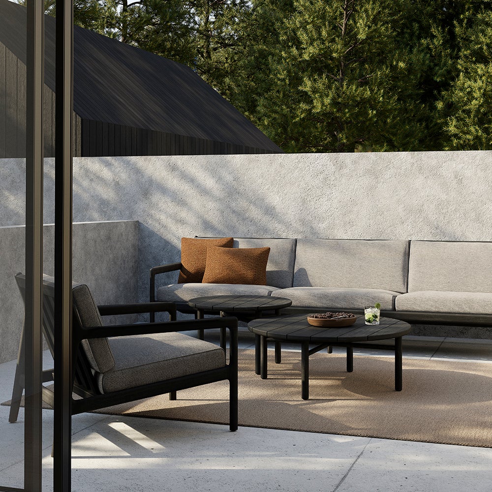 Jack Lounge Chair Black/Mocha 