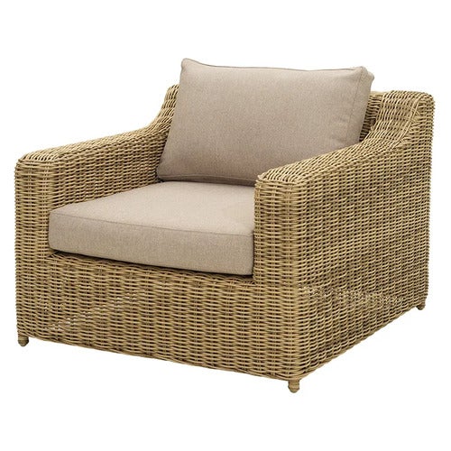 Glendon armchair  Rustic / Beige