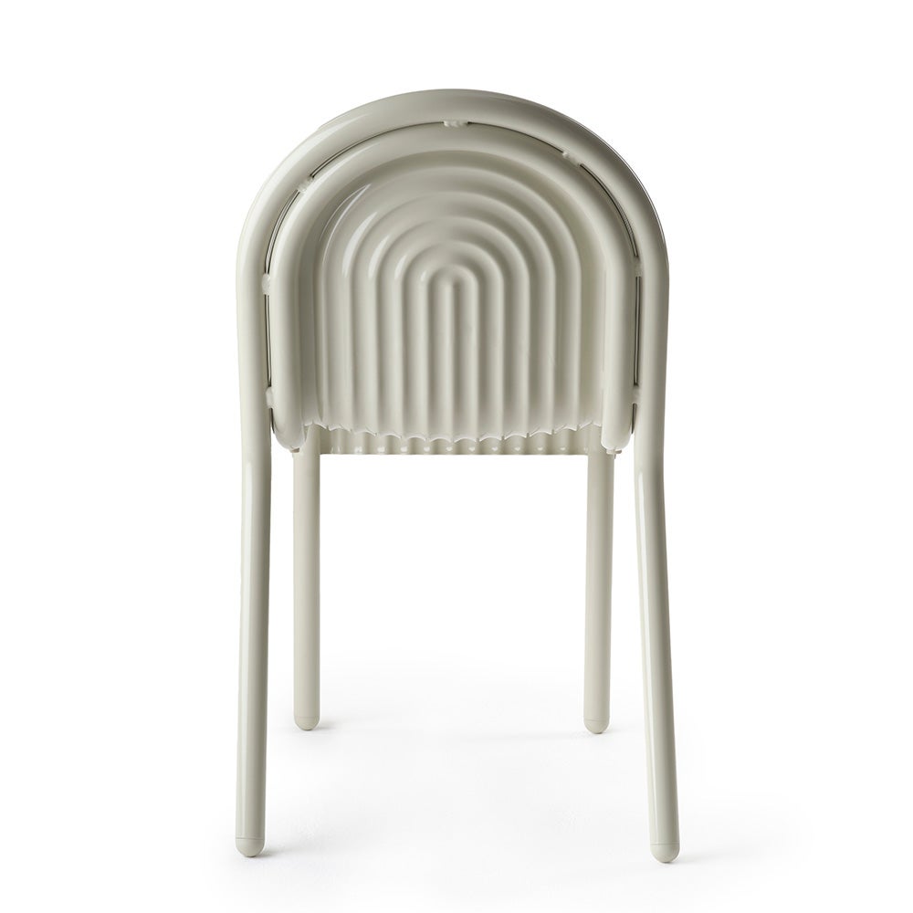 Groove Side Chair Putty