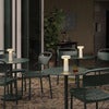 Linear Steel Dining chair Anthracite Black 