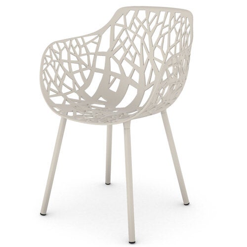 Forest armchair Creamy White