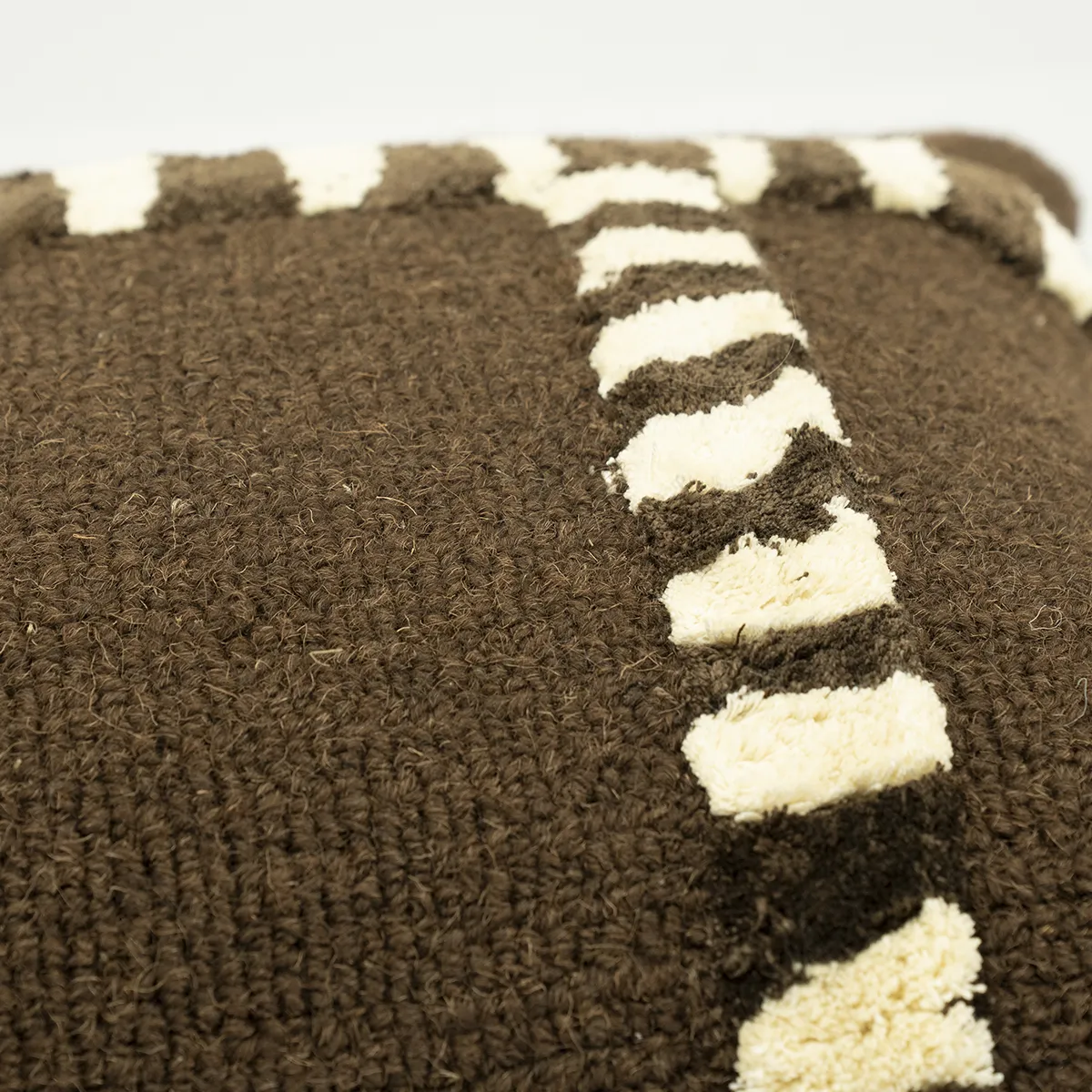 Decorative Cushion StripeScape 40x60 cm Brown