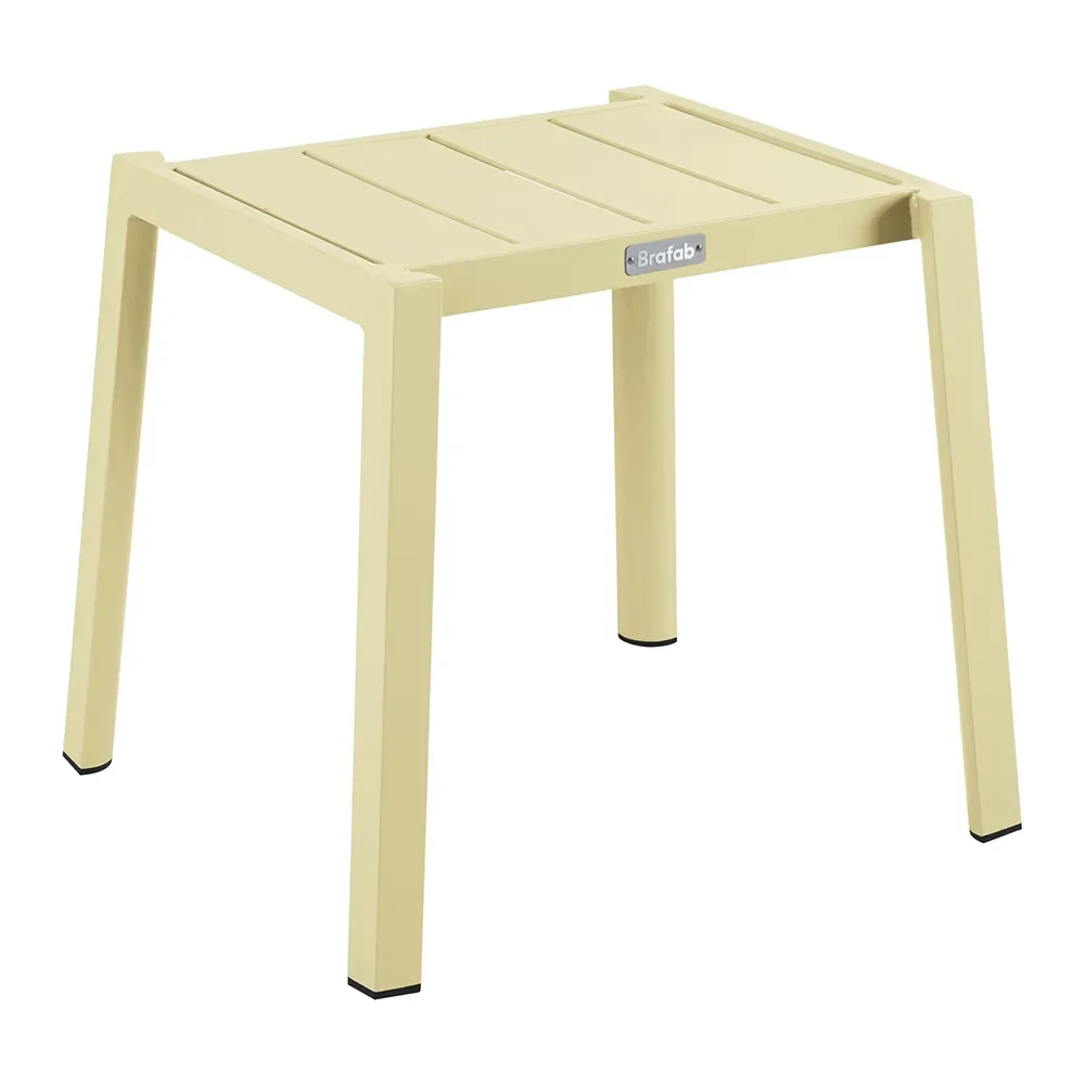 Delia stool / side table 45x40 cm  Lemon