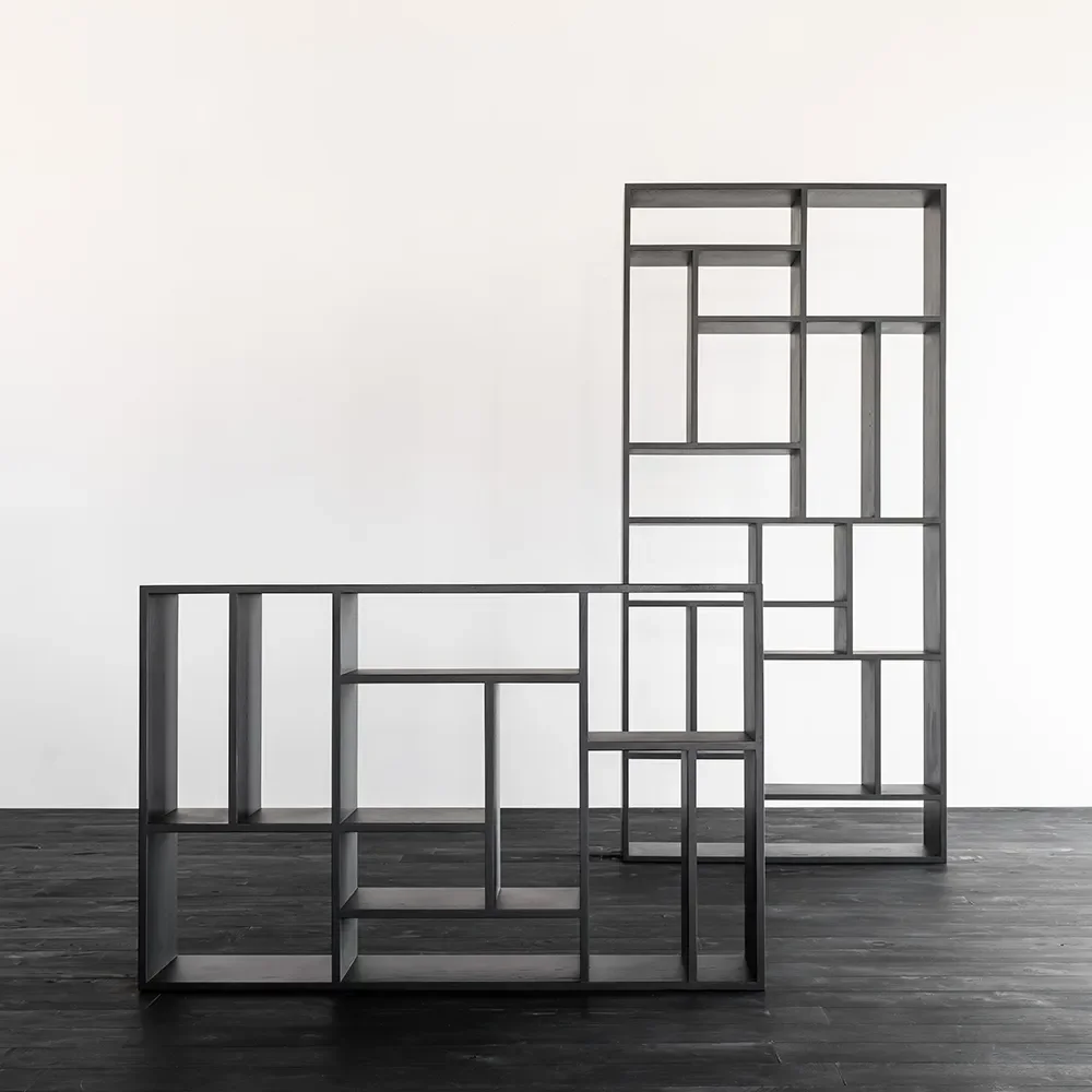 M Rack 30x104 cm Black oak