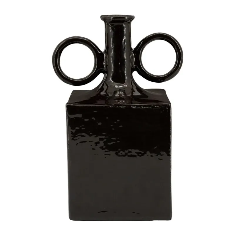 Oro 1 vase 21x16x31,5 cm aluminium brown