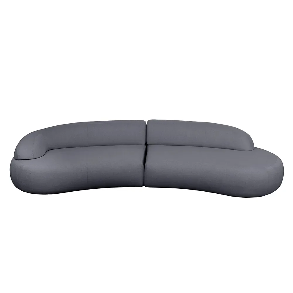 Mellow 4-seater sofa Grey