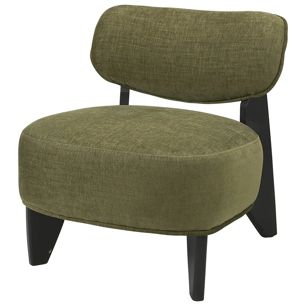 Cadiz fabric armchair Hailey army