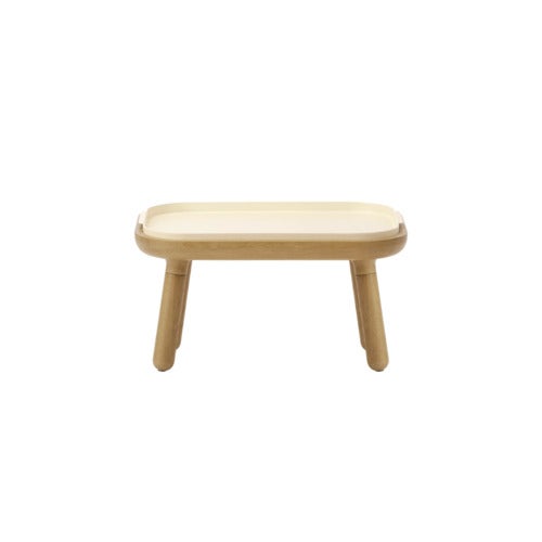 Paff Side Table Oak/Pearl White
