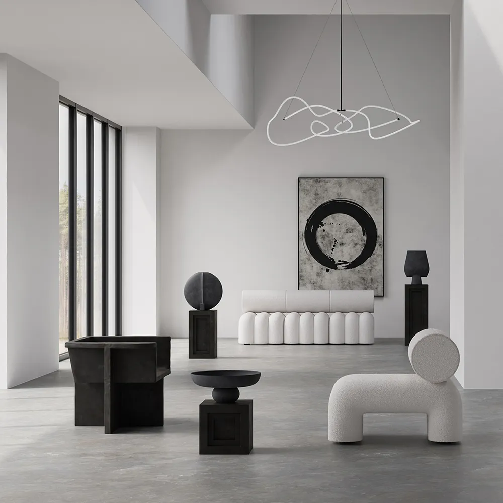 Brutus Lounge Chair - Coffee