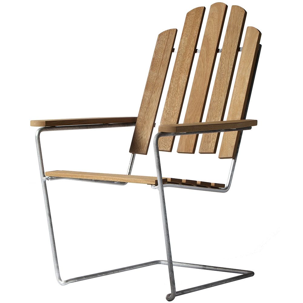 A3 Sun lounger Oiled Oak