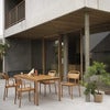 Linear Steel Dining table 200X75 cm Grey 