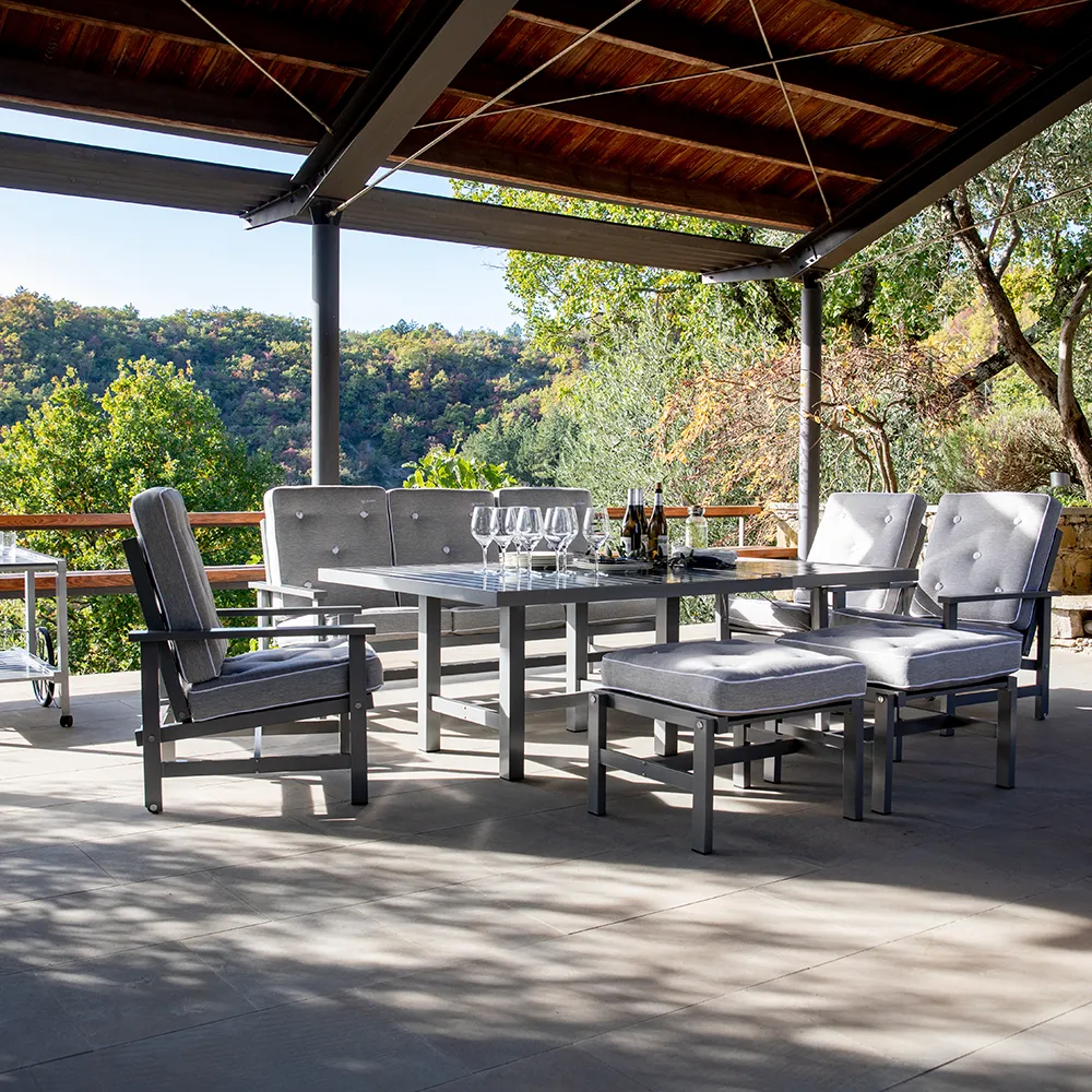 Table 80X142 Cm H72 Grey