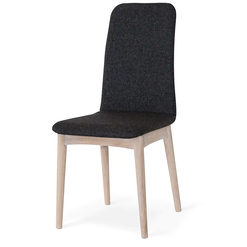 Nordik Dining Chair grey 2-pack