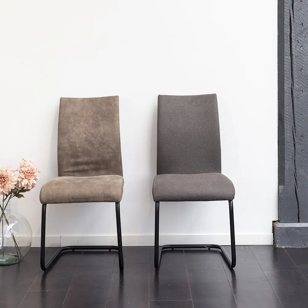 Ray Dining Chair light grey 4-pack