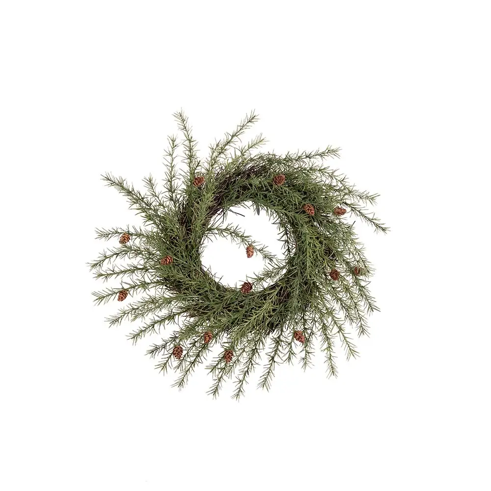 Christmas wreath with cones Ø45 cm