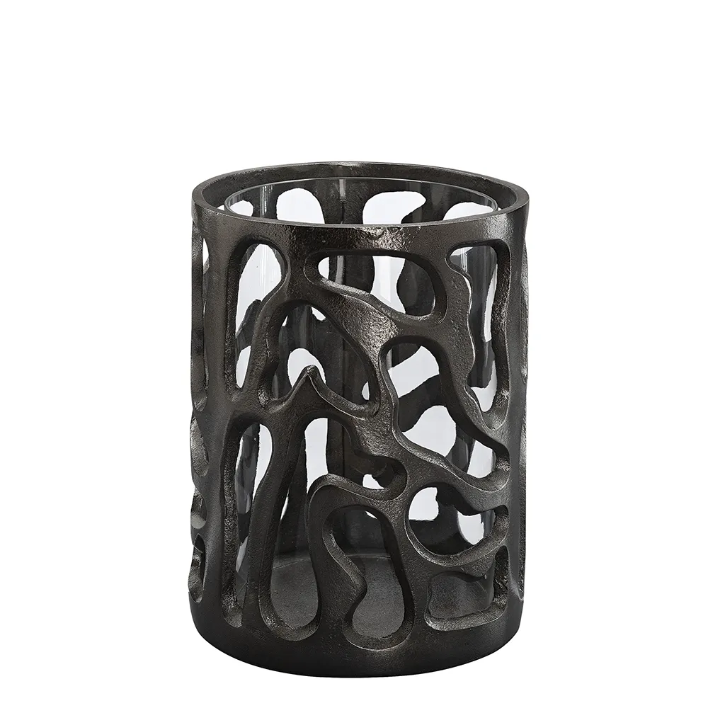 Benito S candle lantern graphite
