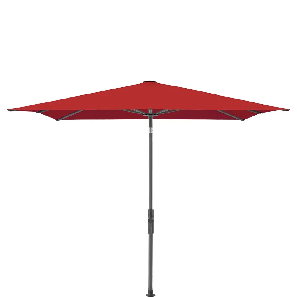 Twist parasol 240x240 cm anthracite Cat.4 403 Carmine