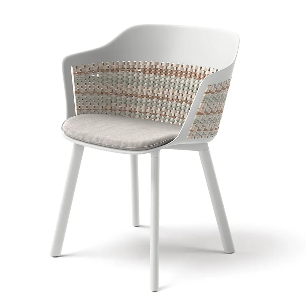 MYMI armchair w/ aluminum legs DE1 lipari 0304 lipari 0304