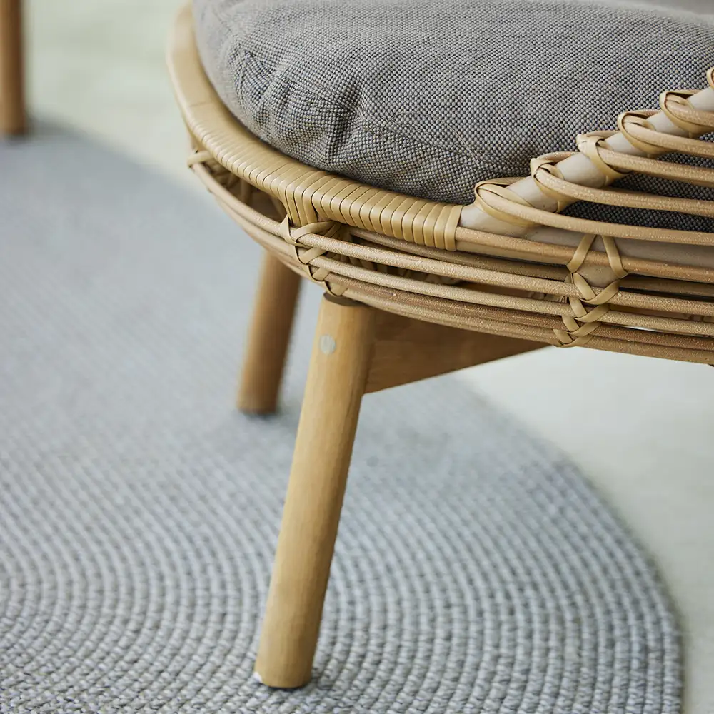 Hive highback armchair Natural