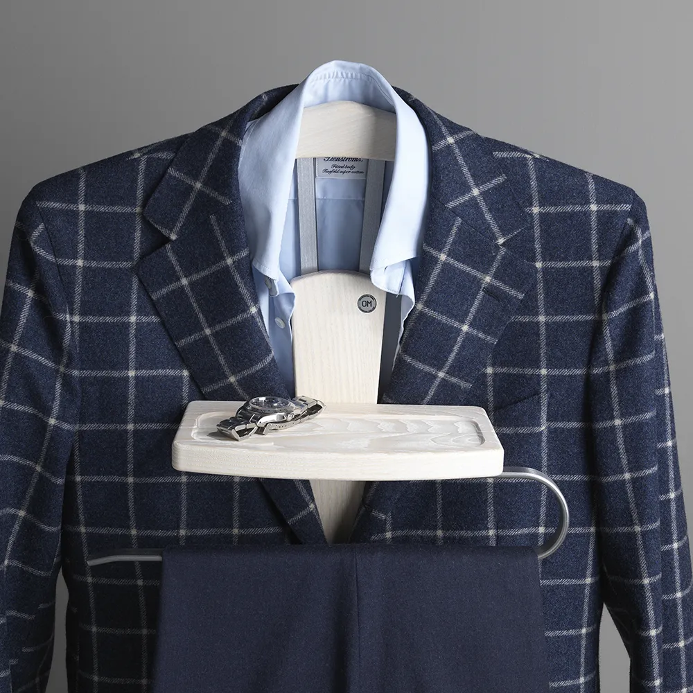 Zeve Men's tableware White oiled Ash/Grounded steel