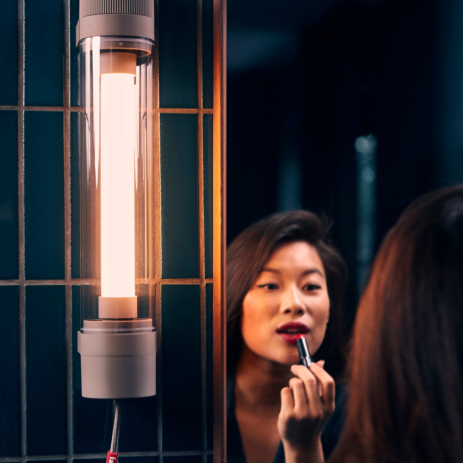 Tjoep lamp small green envy