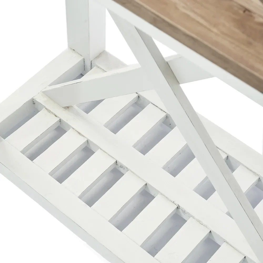 Château Chassigny Side Table with shelf 160x46 cm