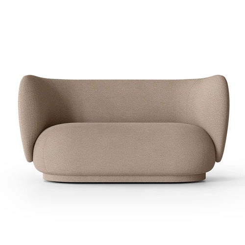 Rico 2-seater Boucle - Sand