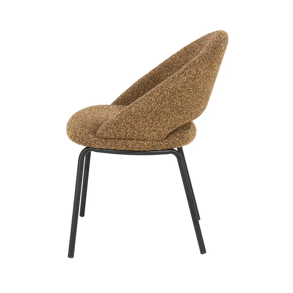 Dining Chair Nido Brown with armrest