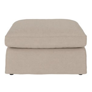 Peyton footstool fabric Ursula beige