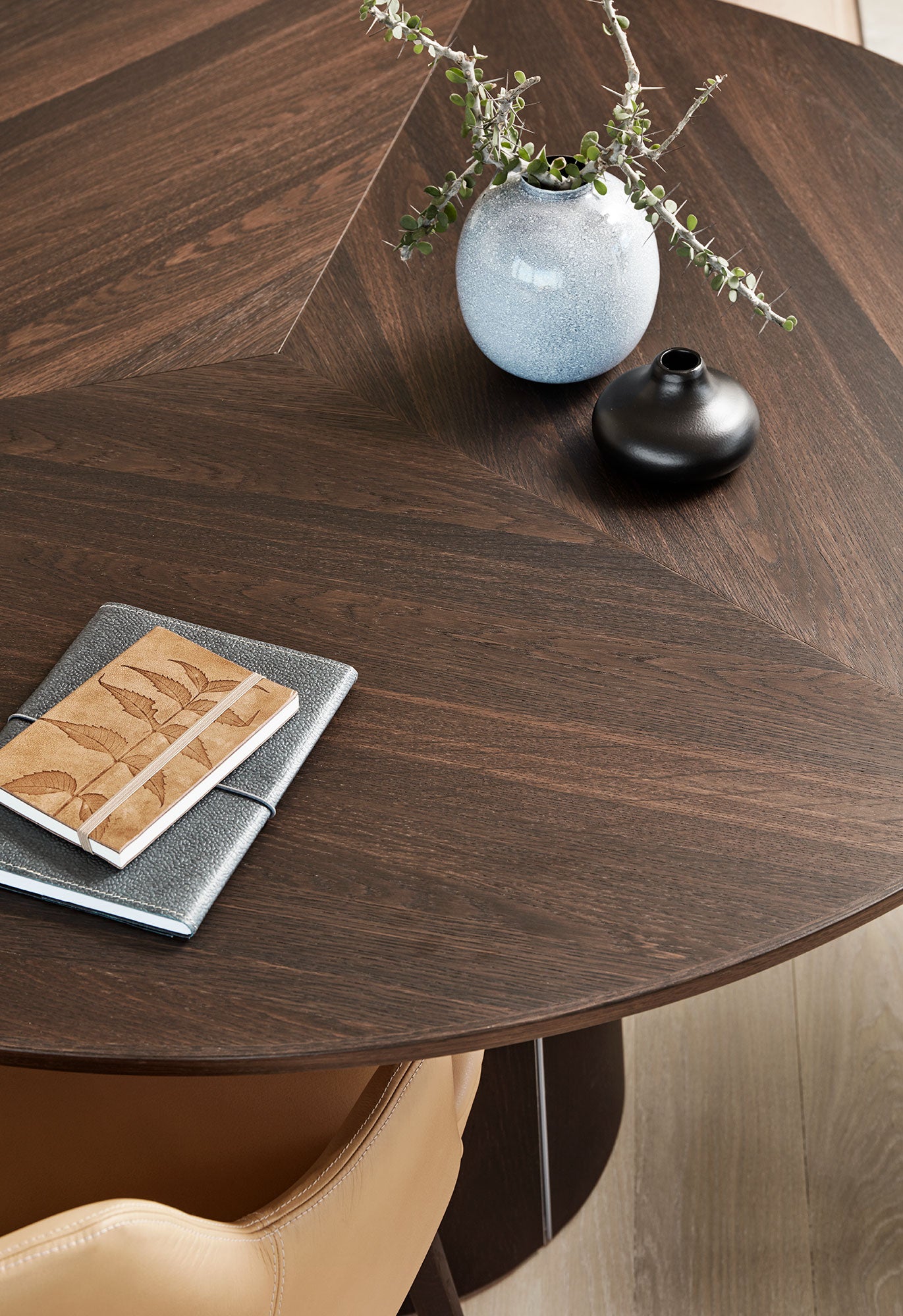 Sm33 Table Solid Oak White Oil