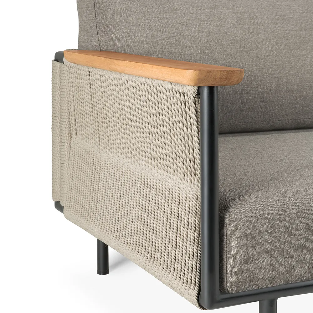 Corbey 2-seater sofa Silt