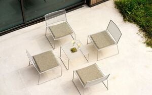 Haru lounge coffee table 54x54 cm Dusty Green