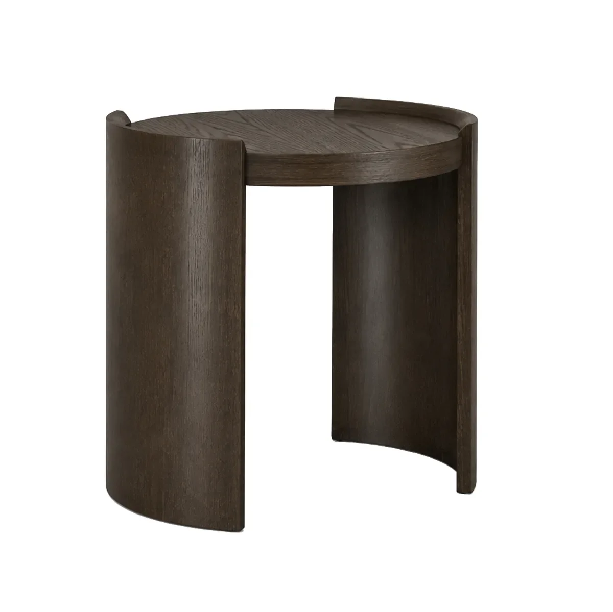 Round Side Table Oakland Ø 55 cm US brown