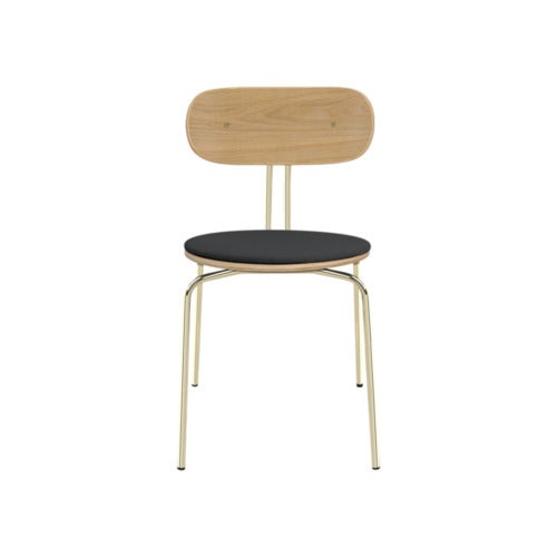 Curious Dining Chair Oak/Brass Shadow