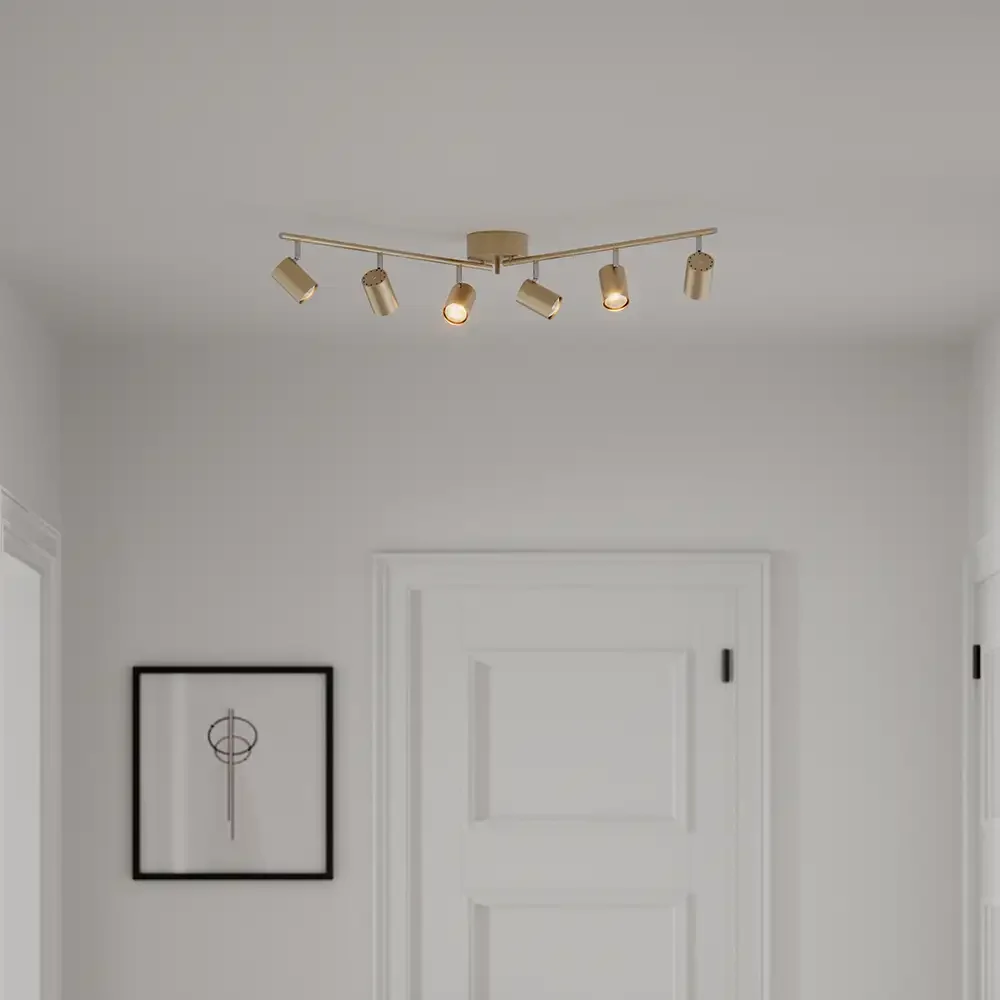 Correct ceiling spotlight 6-low Gold