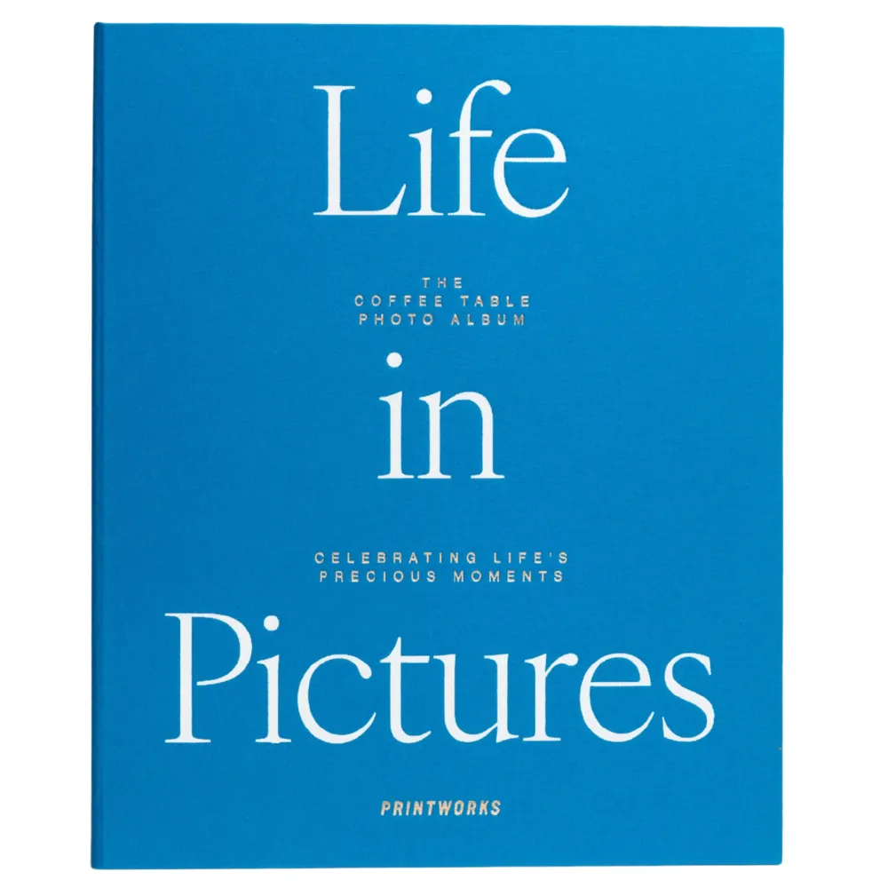 Photo Album - Life in Pictures, Blue