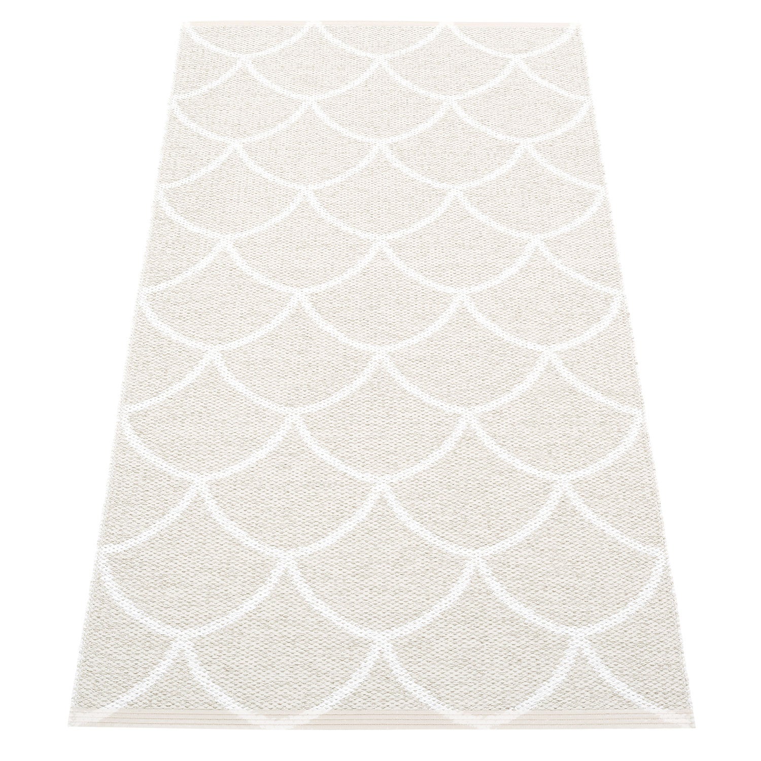 Kotte Carpet 70x150 cm fossil grey / white