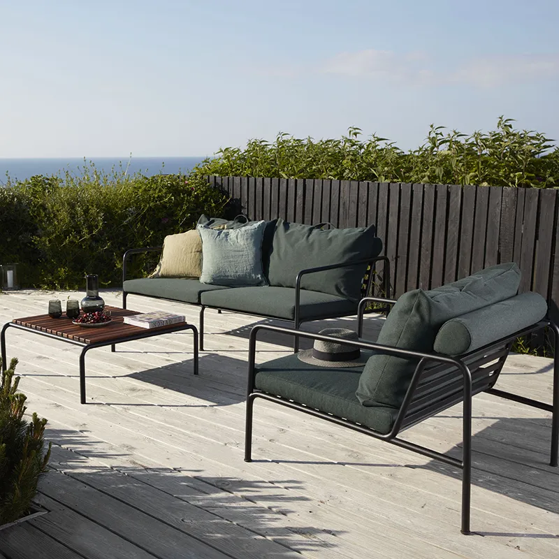 Avon Armchair Indigo/White