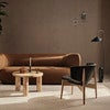 Herman Lounge Chair Envy Leather - Oak/Black