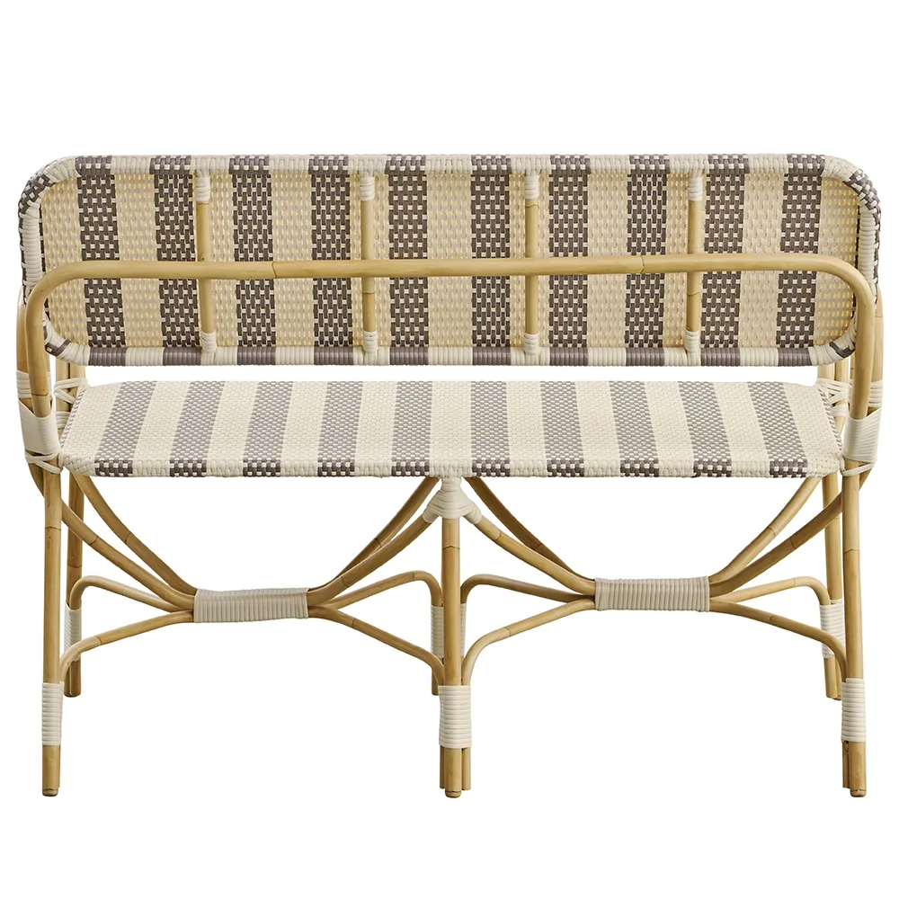  Bistro bench 2-seater STRIPED