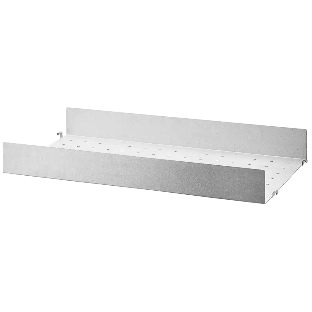 High edge shelf 58x7x30 Galvanised
