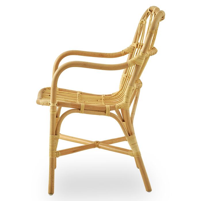 Armchair Margret Rattan Natur