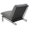 Blixt armchair Black / Teddy ant