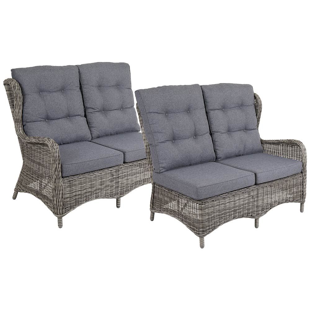 Rosita end modules right+left grey